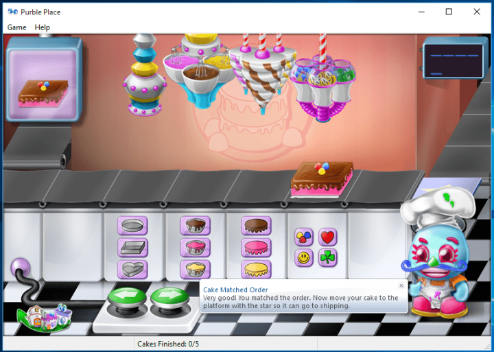 purble place cake game free online
